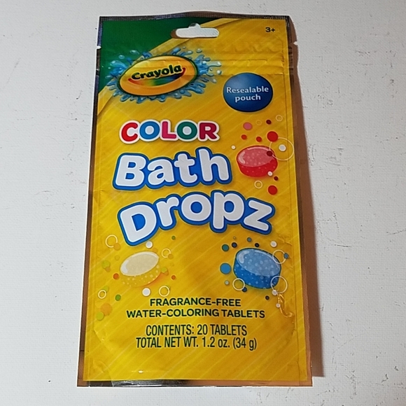 Crayola Color Bath Dropz 20 Tablets Per Pack - Picture 1 of 2